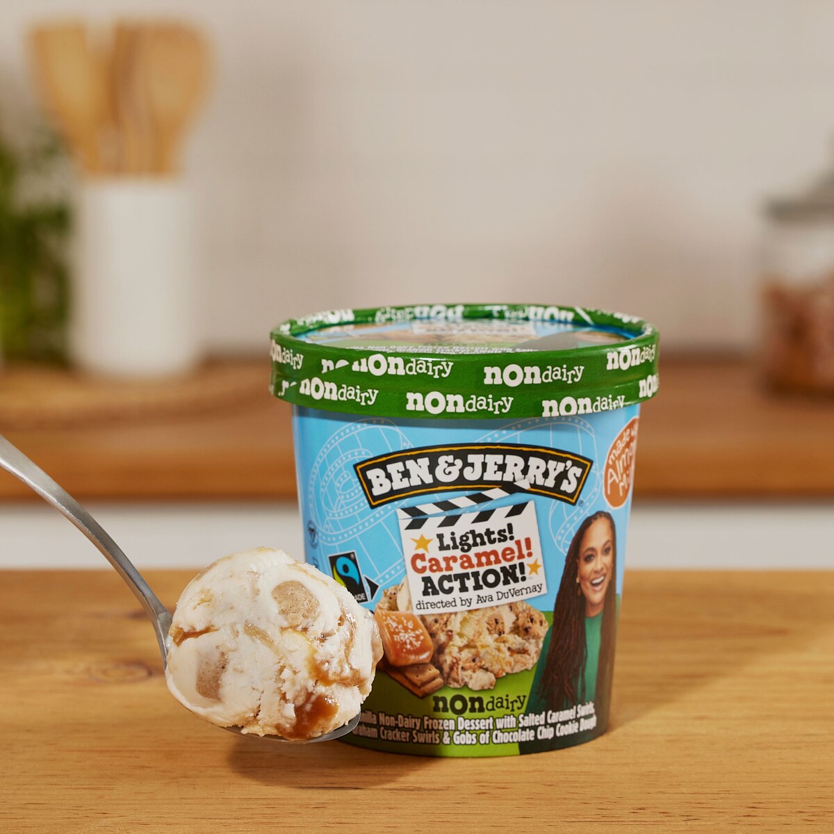 lights caramel action non dairy